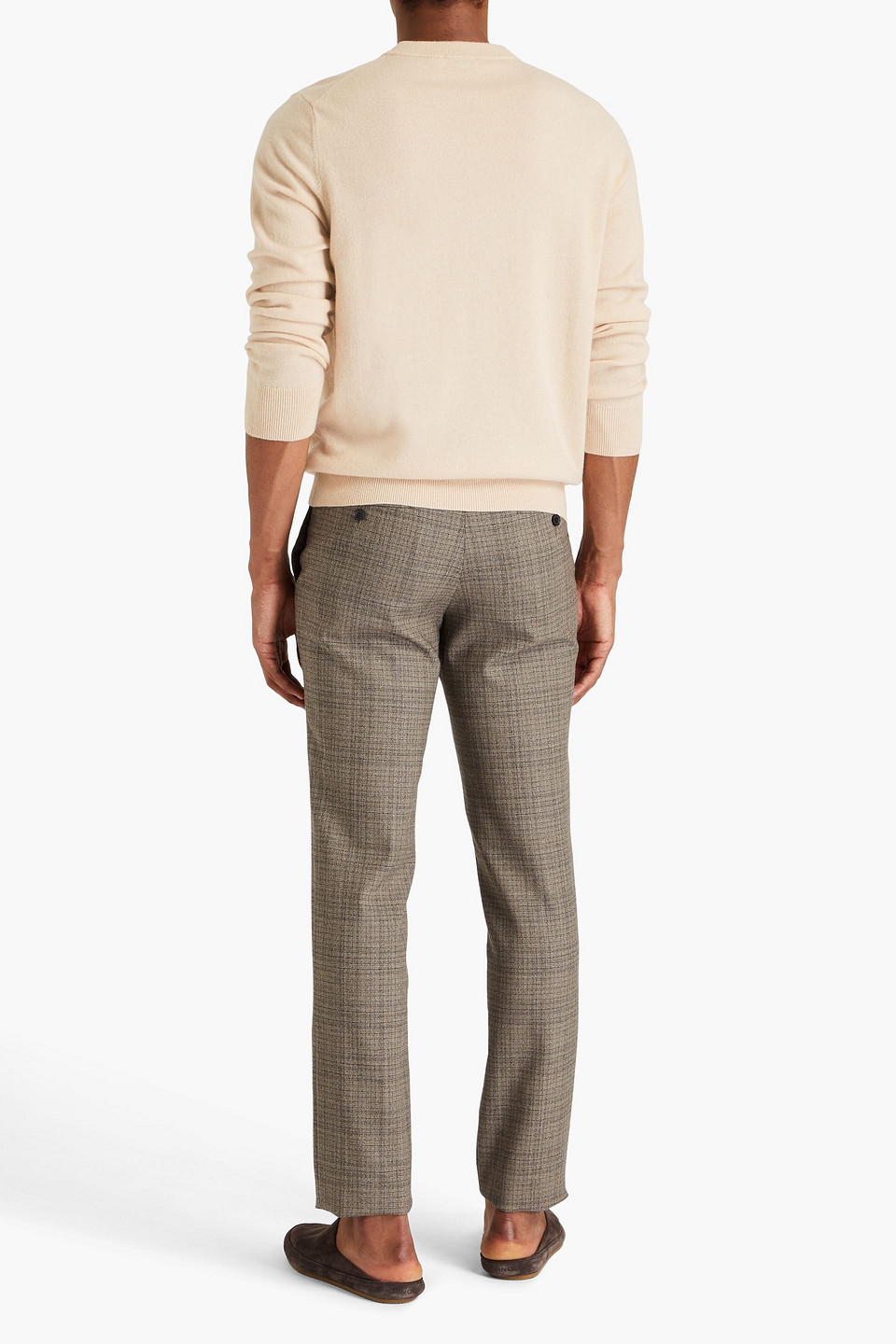 Sandro Cashmere Sweater In Cream