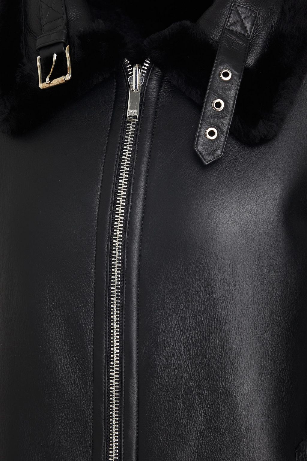 CLAUDIE PIERLOT 시어링 코트