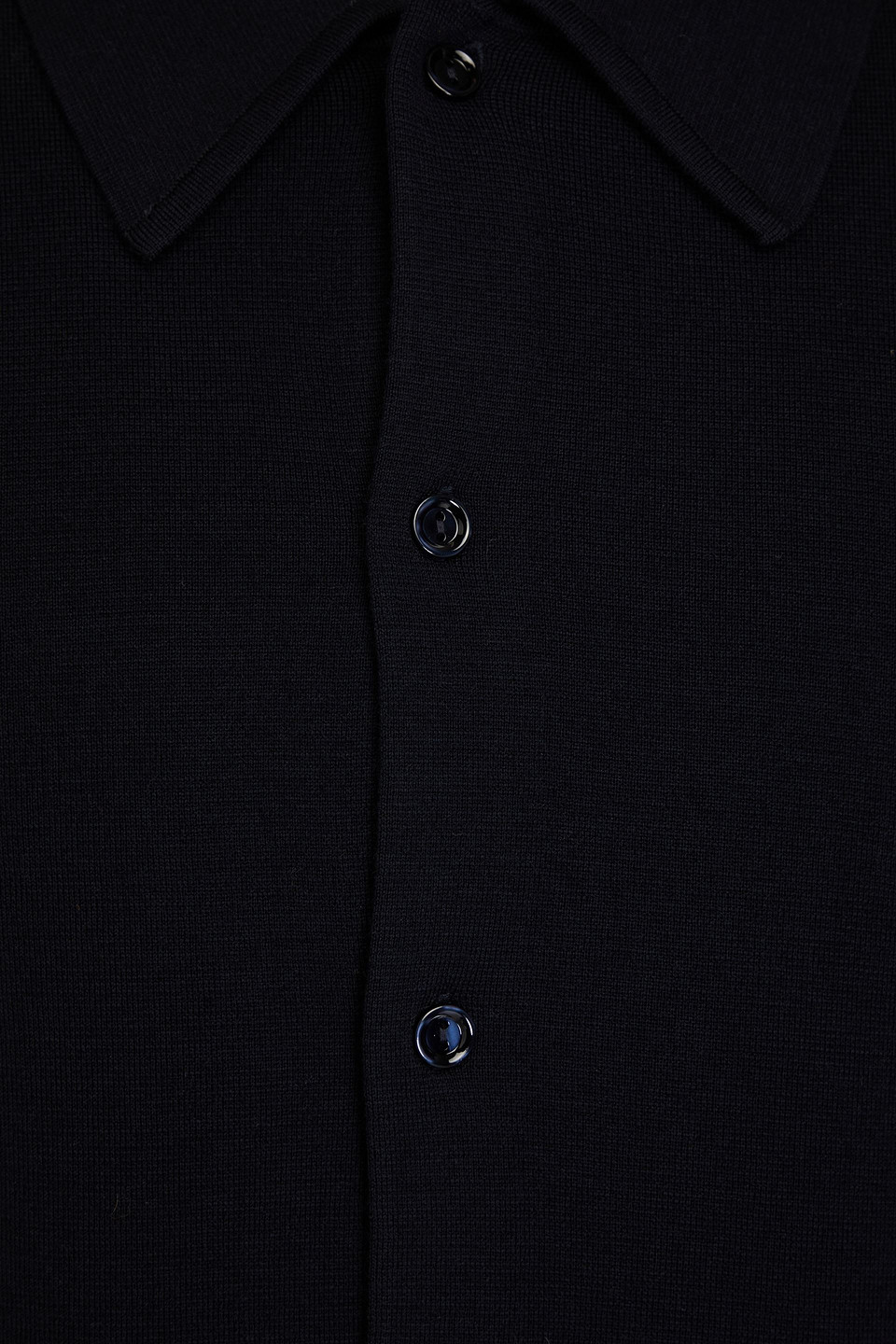 Sandro Wool-blend Shirt In Midnight Blue
