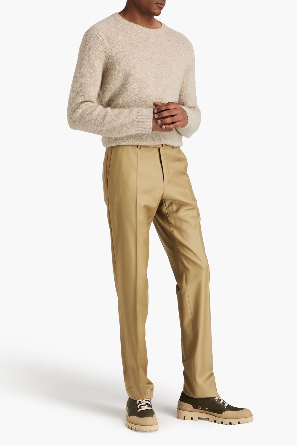 SLOWEAR 울 팬츠