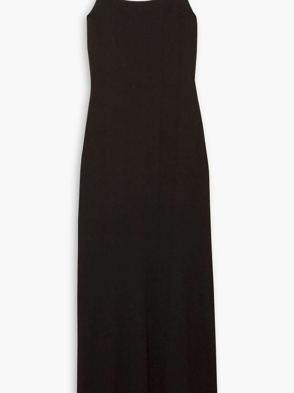 stretch-knit maxi dress