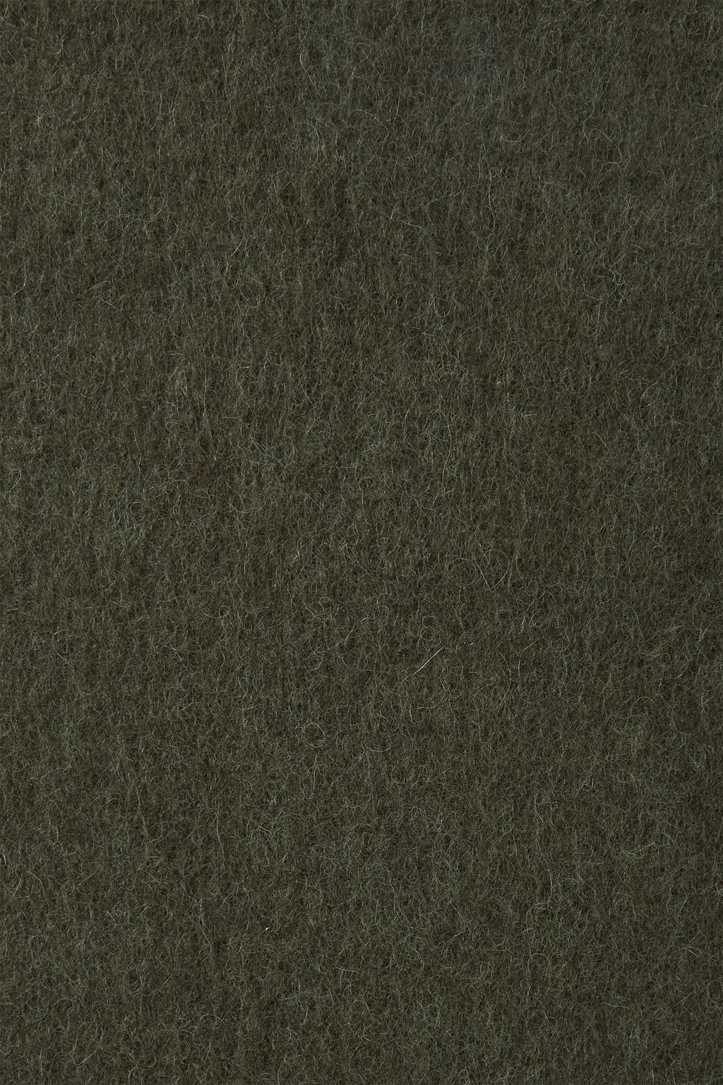 SANDRO Fringed alpaca-blend scarf