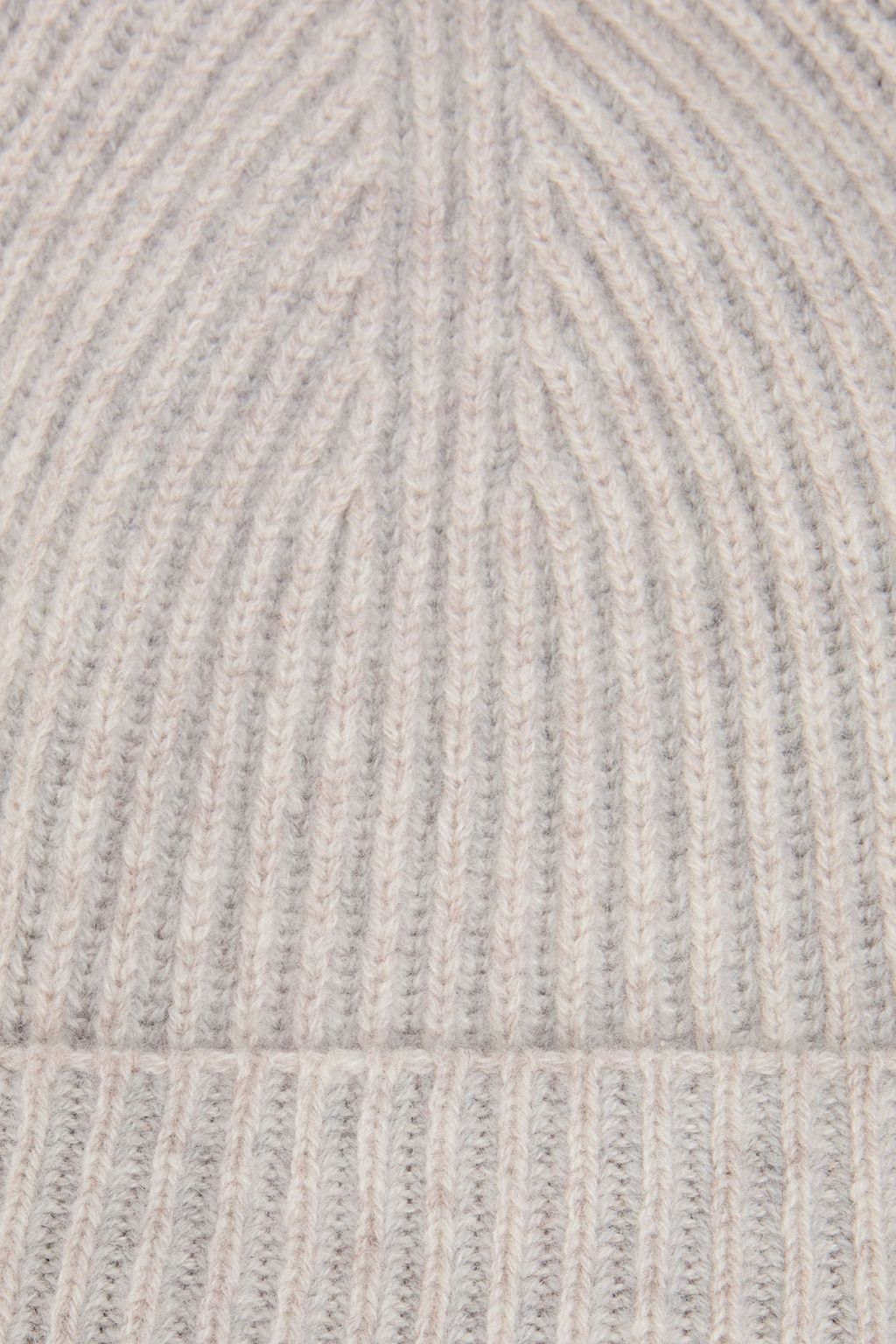N.PEAL Ribbed cashmere beanie