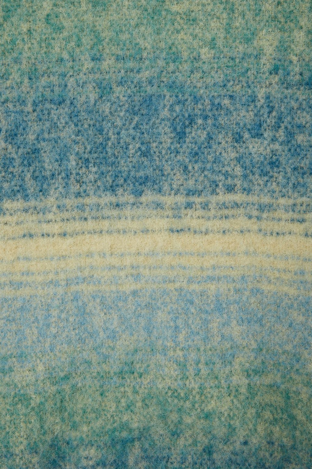 SANDRO Fringed alpaca-blend scarf