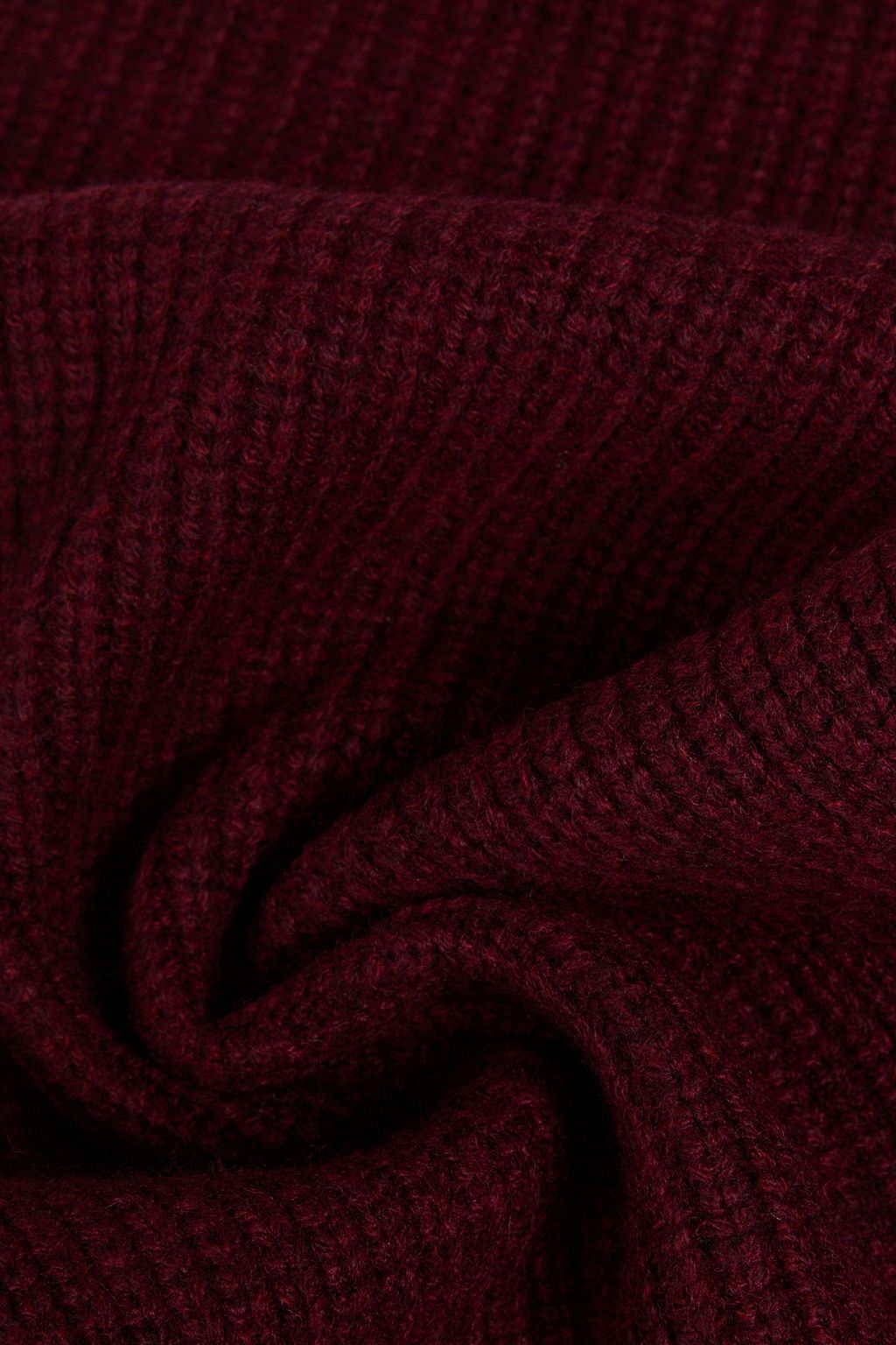 N.PEAL Ribbed cashmere scarf