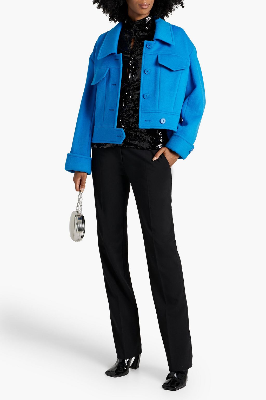 DIANE VON FURSTENBERG Dixon wool-felt jacket