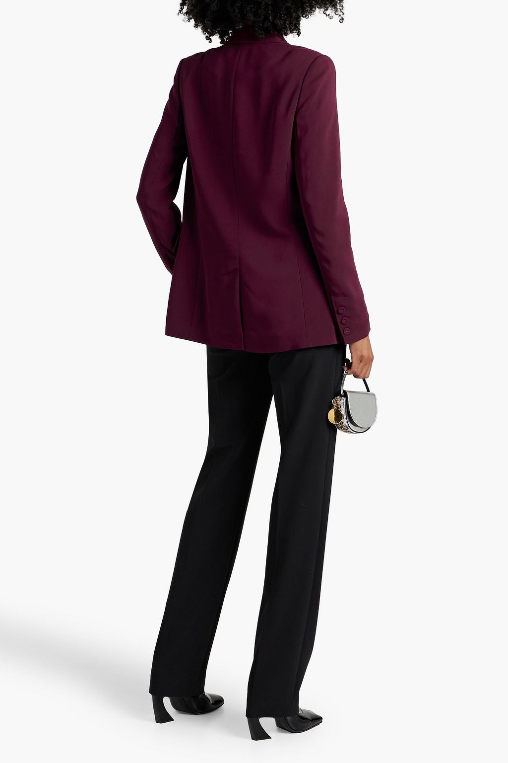 DIANE VON FURSTENBERG Salzburg double-breasted crepe blazer