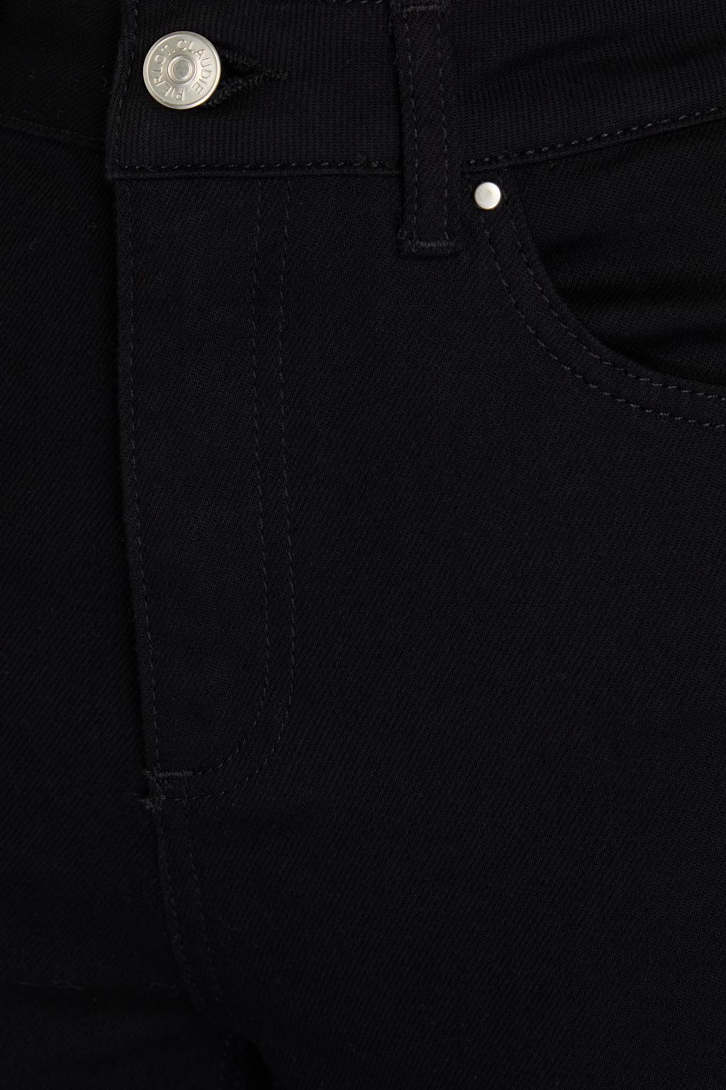 CLAUDIE PIERLOT جينز بأرجل ضيقة وخصر عالٍ