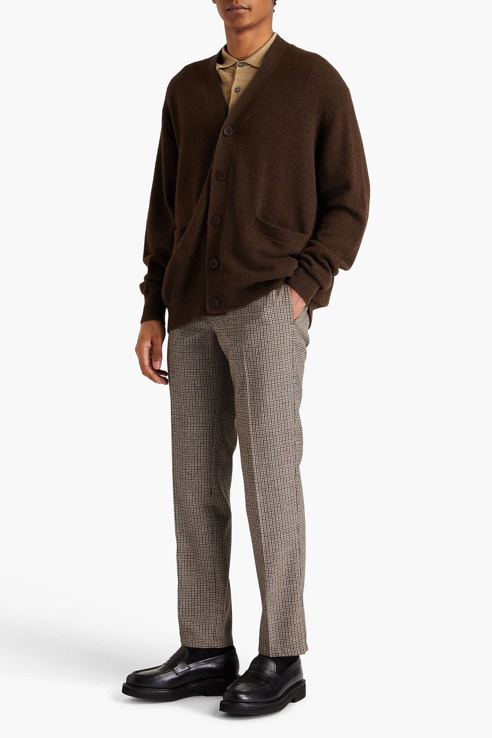  Sandro - Cardigan Aus Wolle - Braun - L 