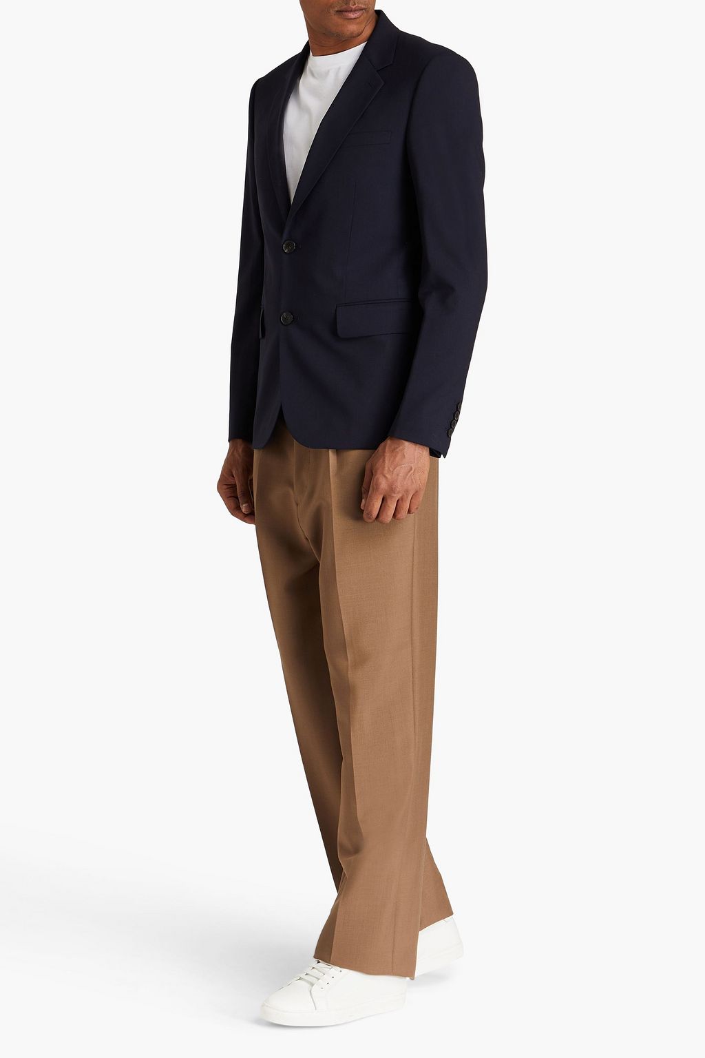 SANDRO Wool-blend blazer
