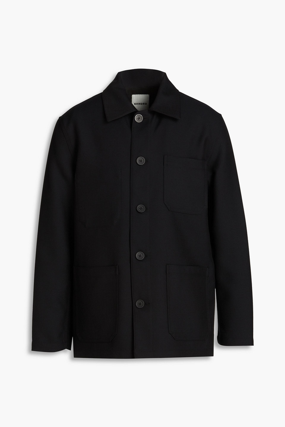Sandro - Twill jacket - Blue - M