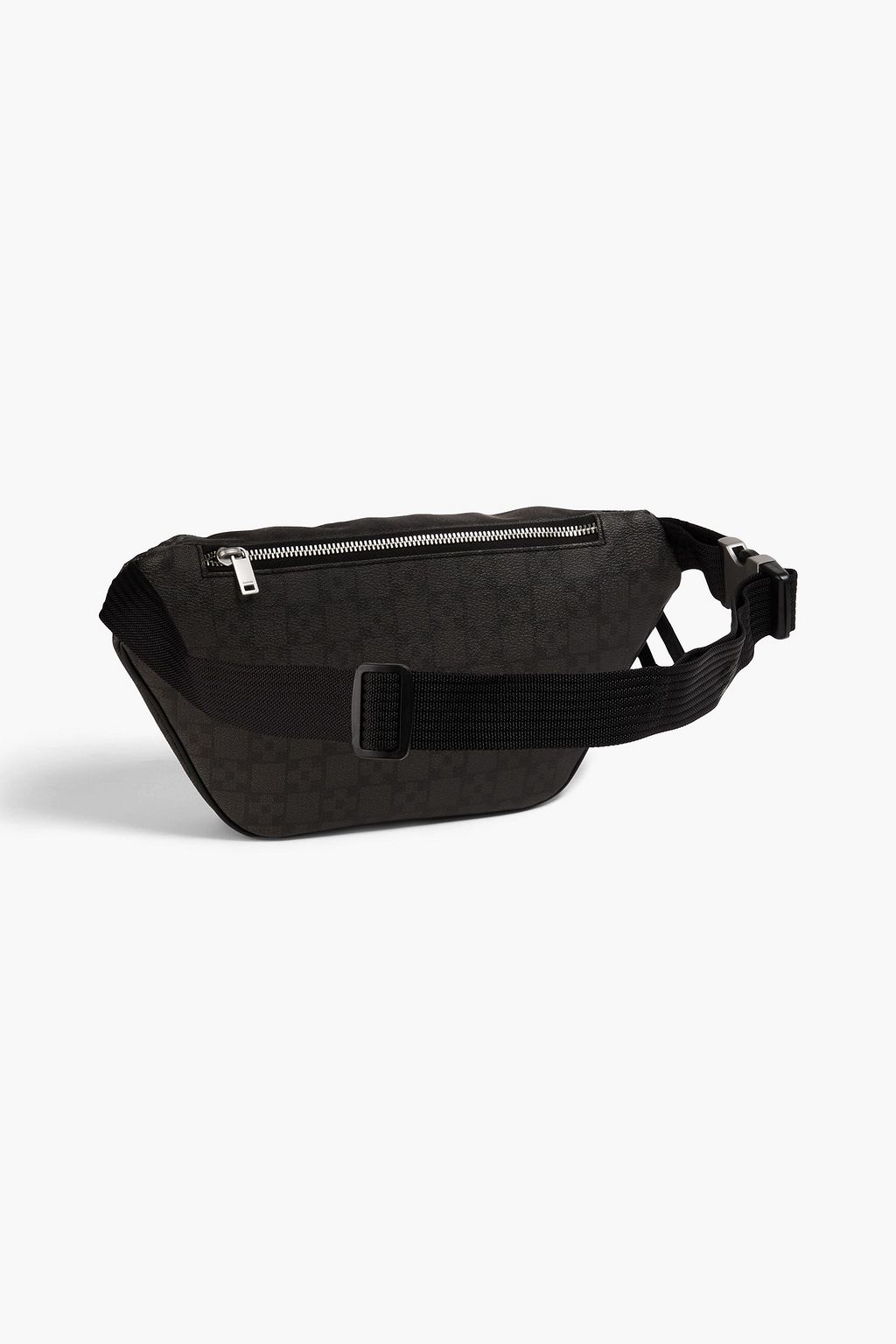 SANDRO Printed faux textured leather belt bag