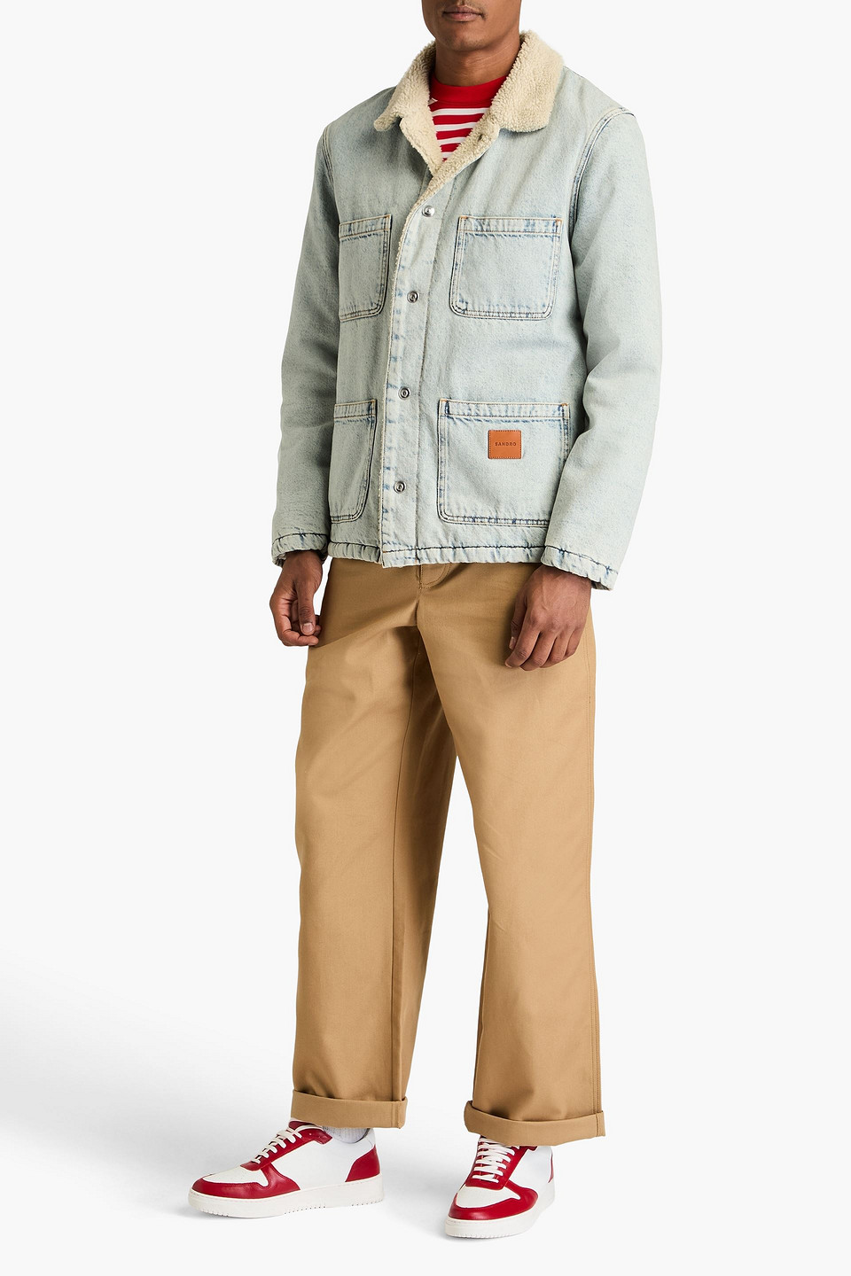  Sandro - Denim Jacket - Blue - S 