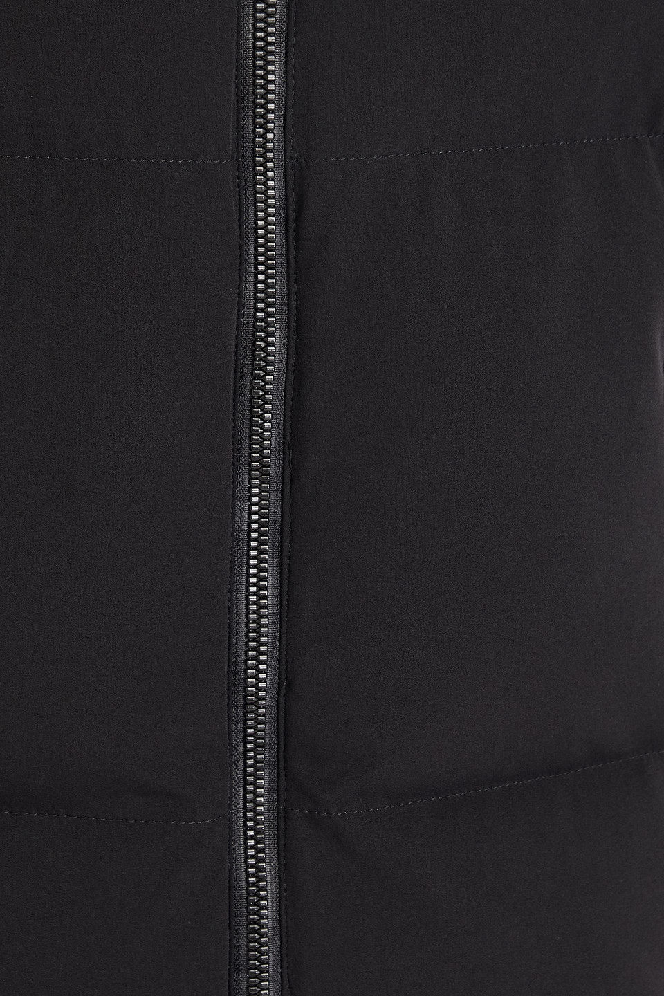 Sandro Sleeveless Technical Puffer Vest In Black