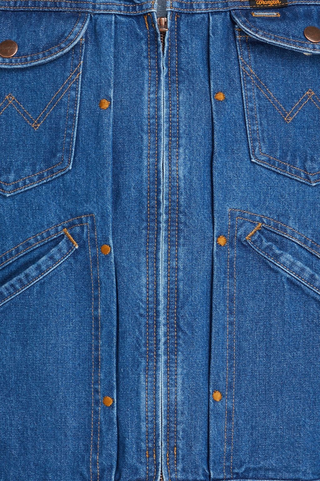 SANDRO X WRANGLER جاكيت من الدنيم