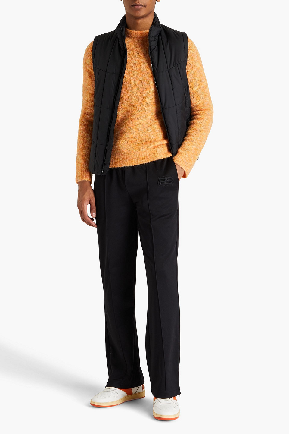 Sandro Track Pants Aus Jersey In Schwarz