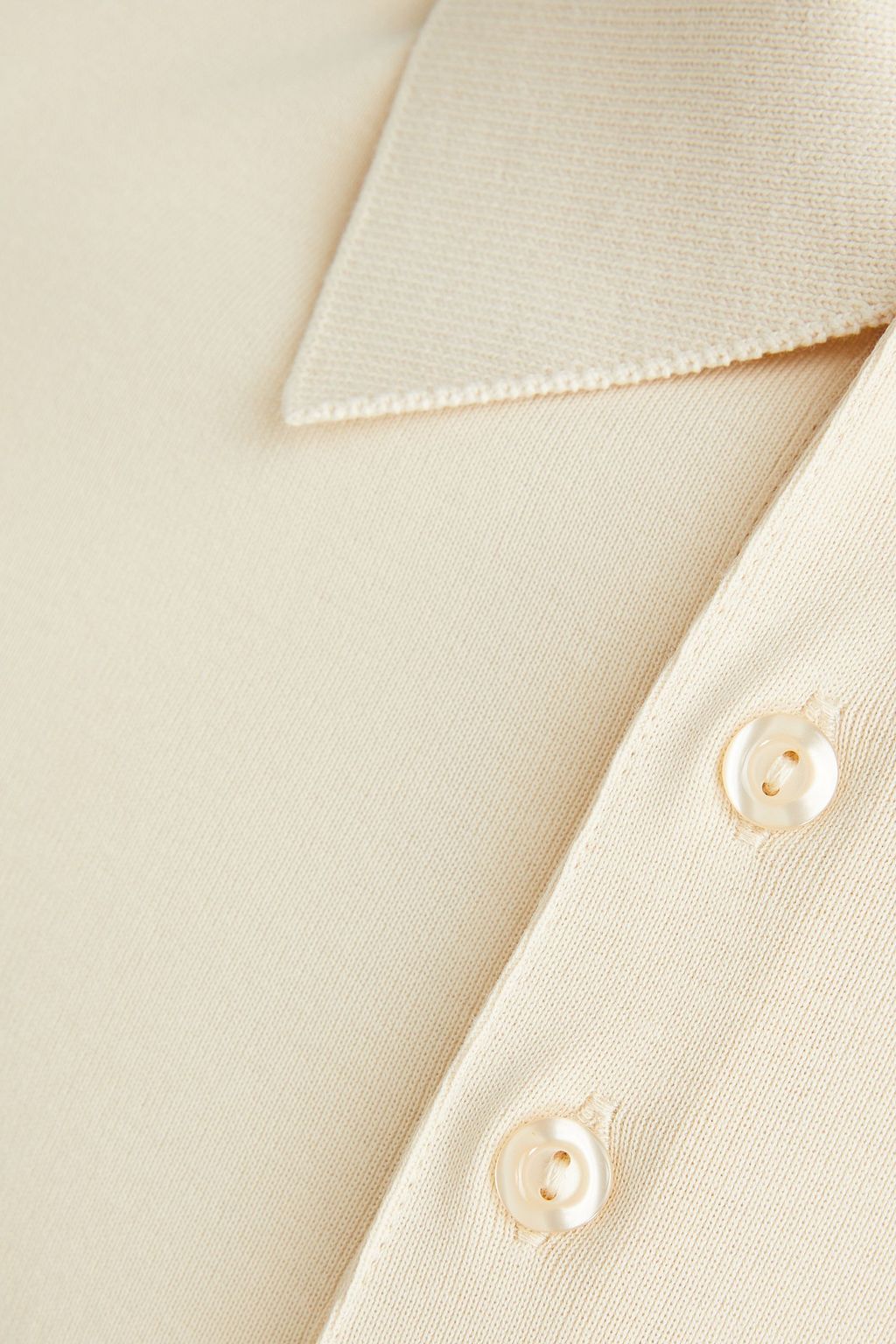 SANDRO Cotton polo shirt