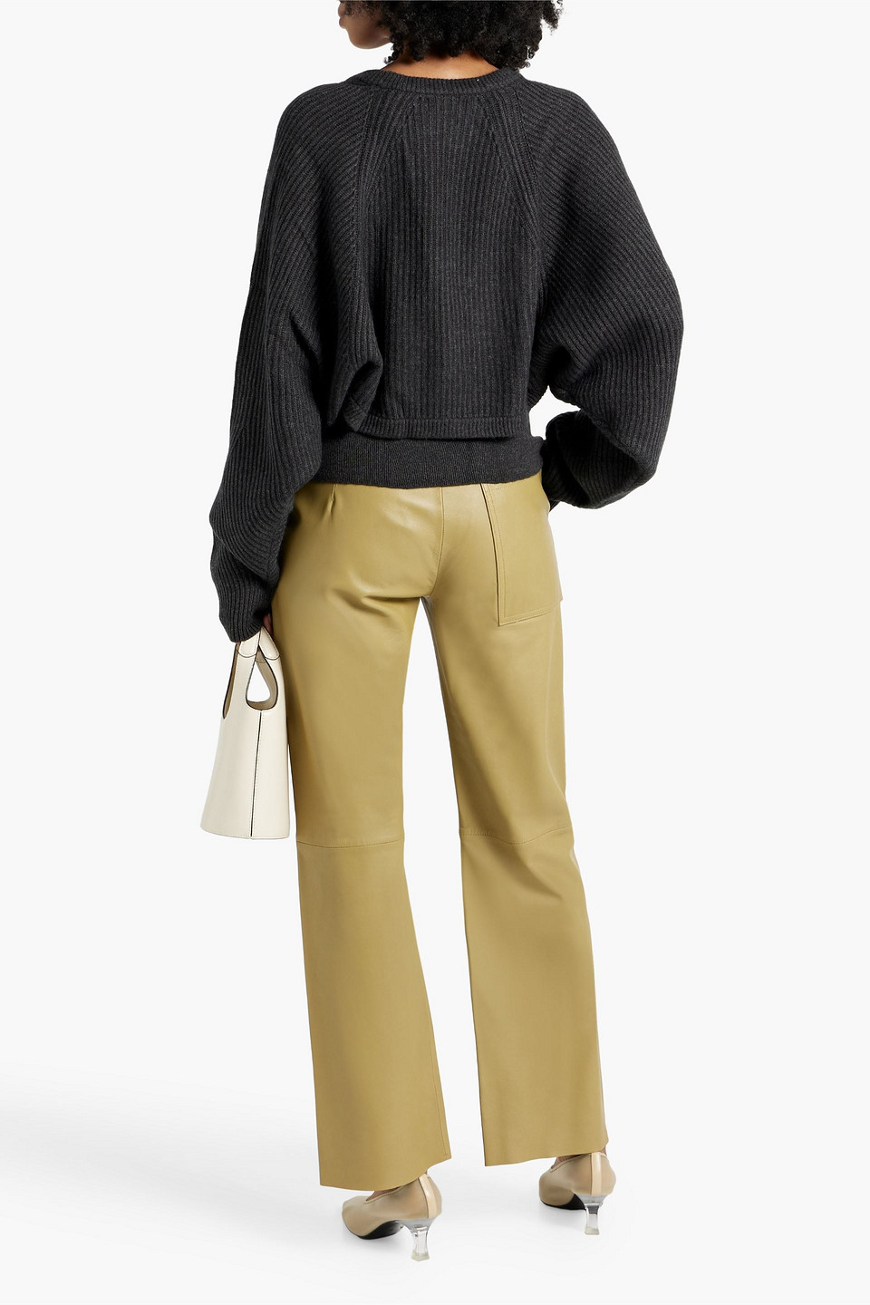 NAADAM RIBBED WOOL AND CASHMERE-BLEND SWEATER