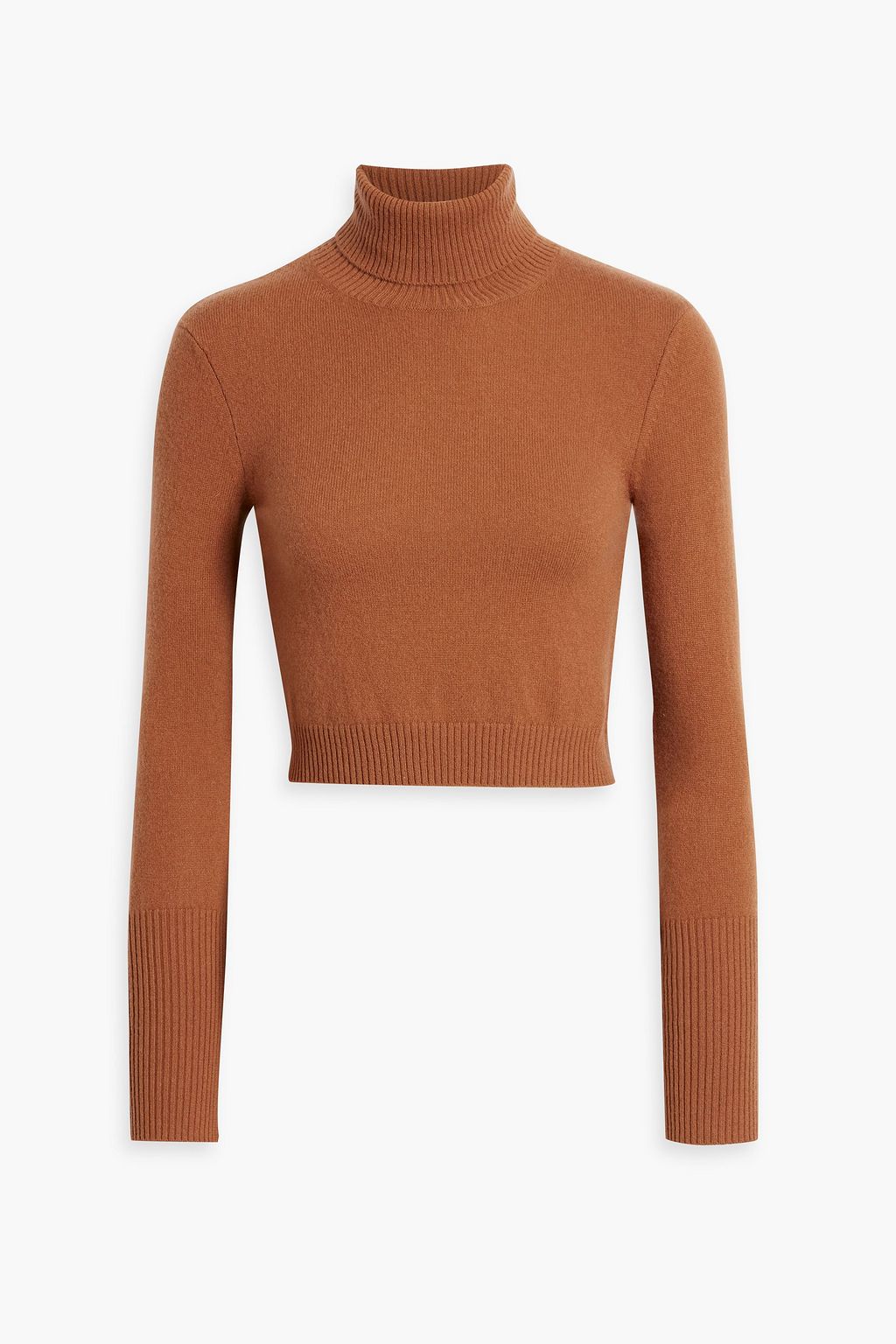 Cropped cashmere turtleneck 2025