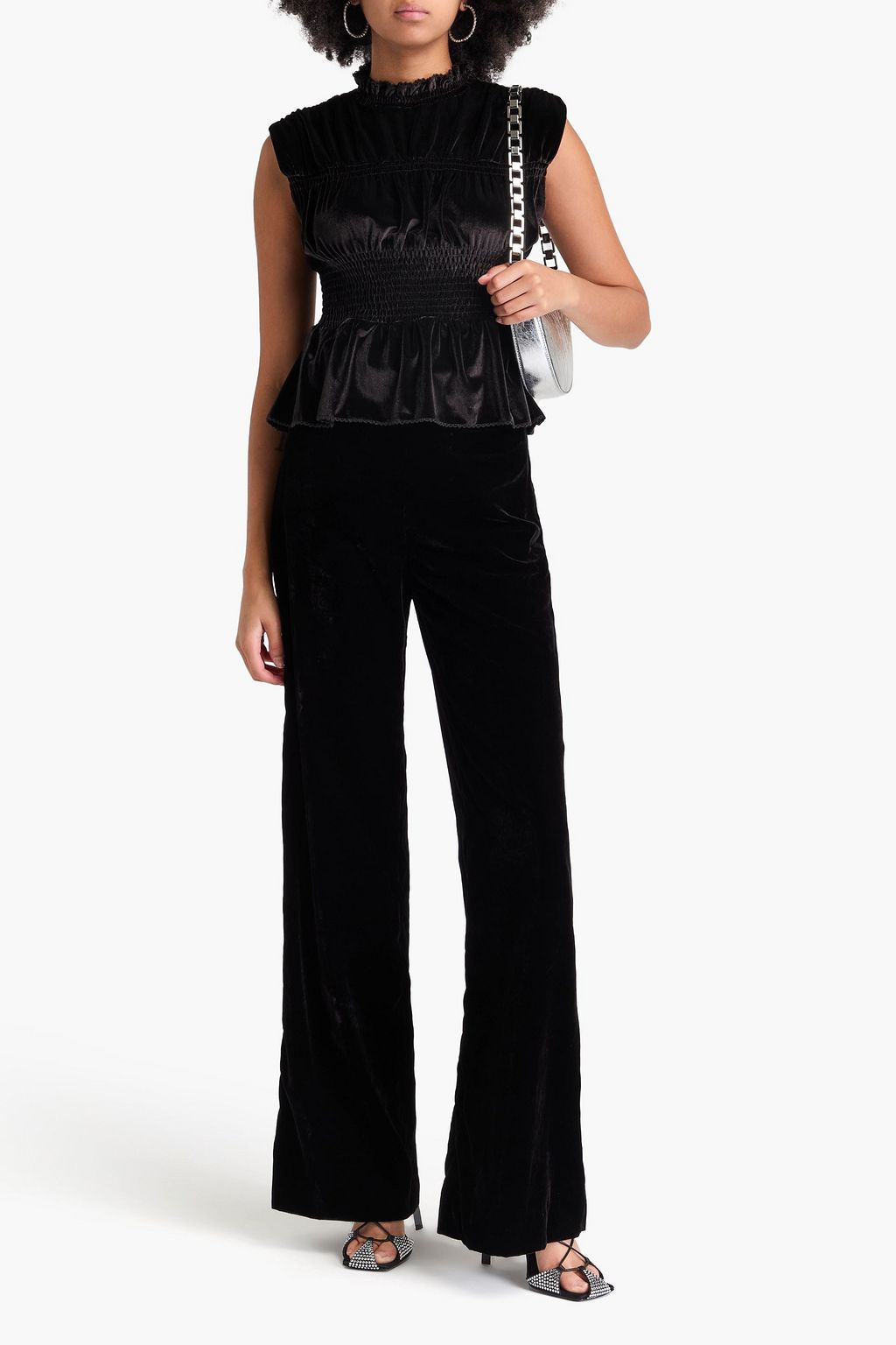 Sandro peplum top top