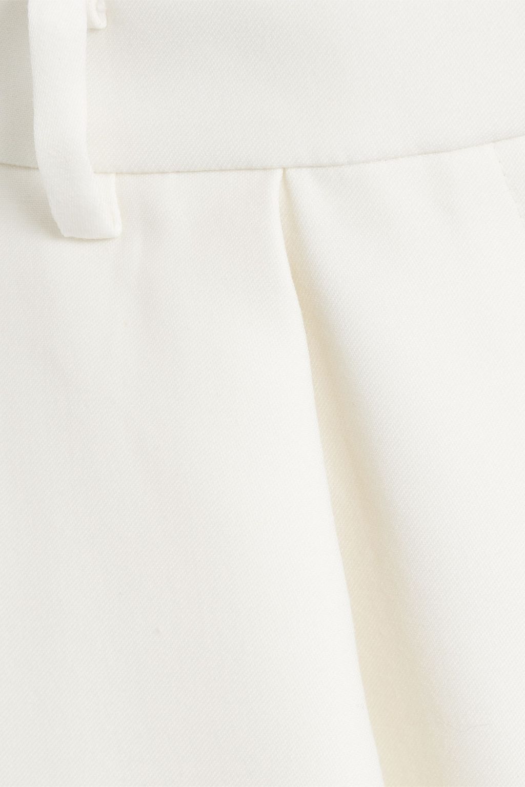 MAGDA BUTRYM Pleated silk and wool-blend tapered pants