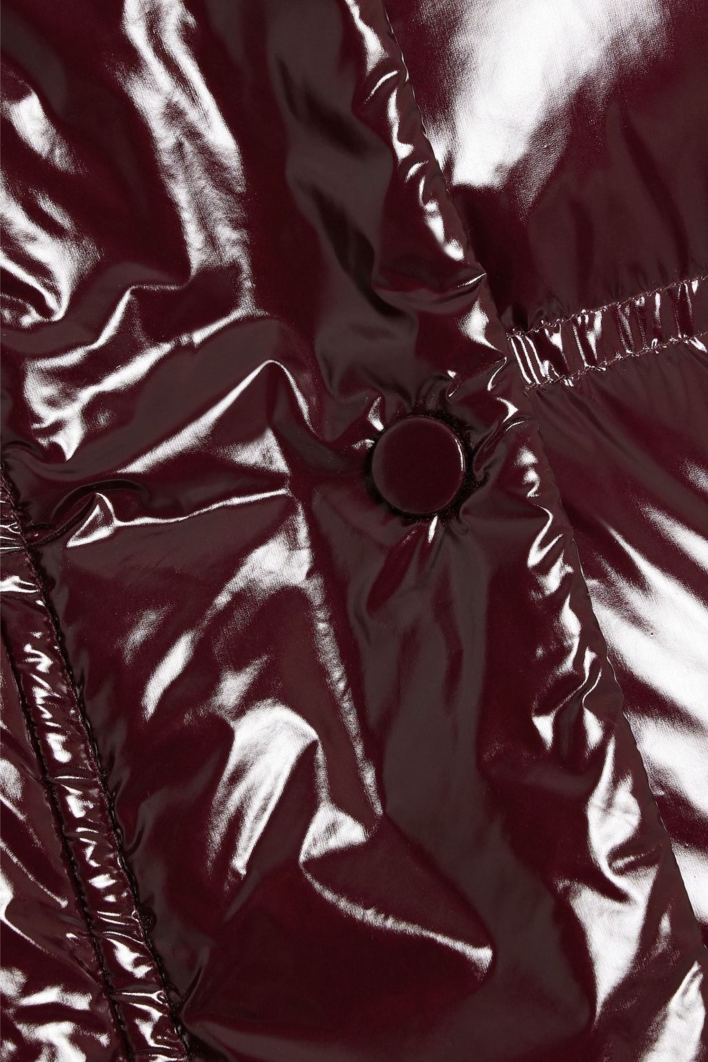 STAND STUDIO Lori quilted vinyl down jacket