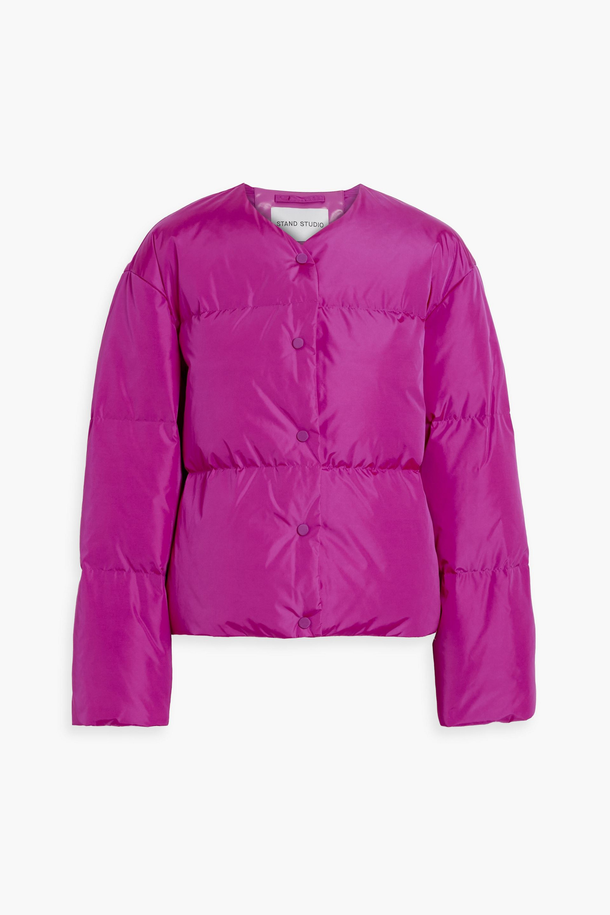 STAND STUDIO Tracy quilted shell down jacket