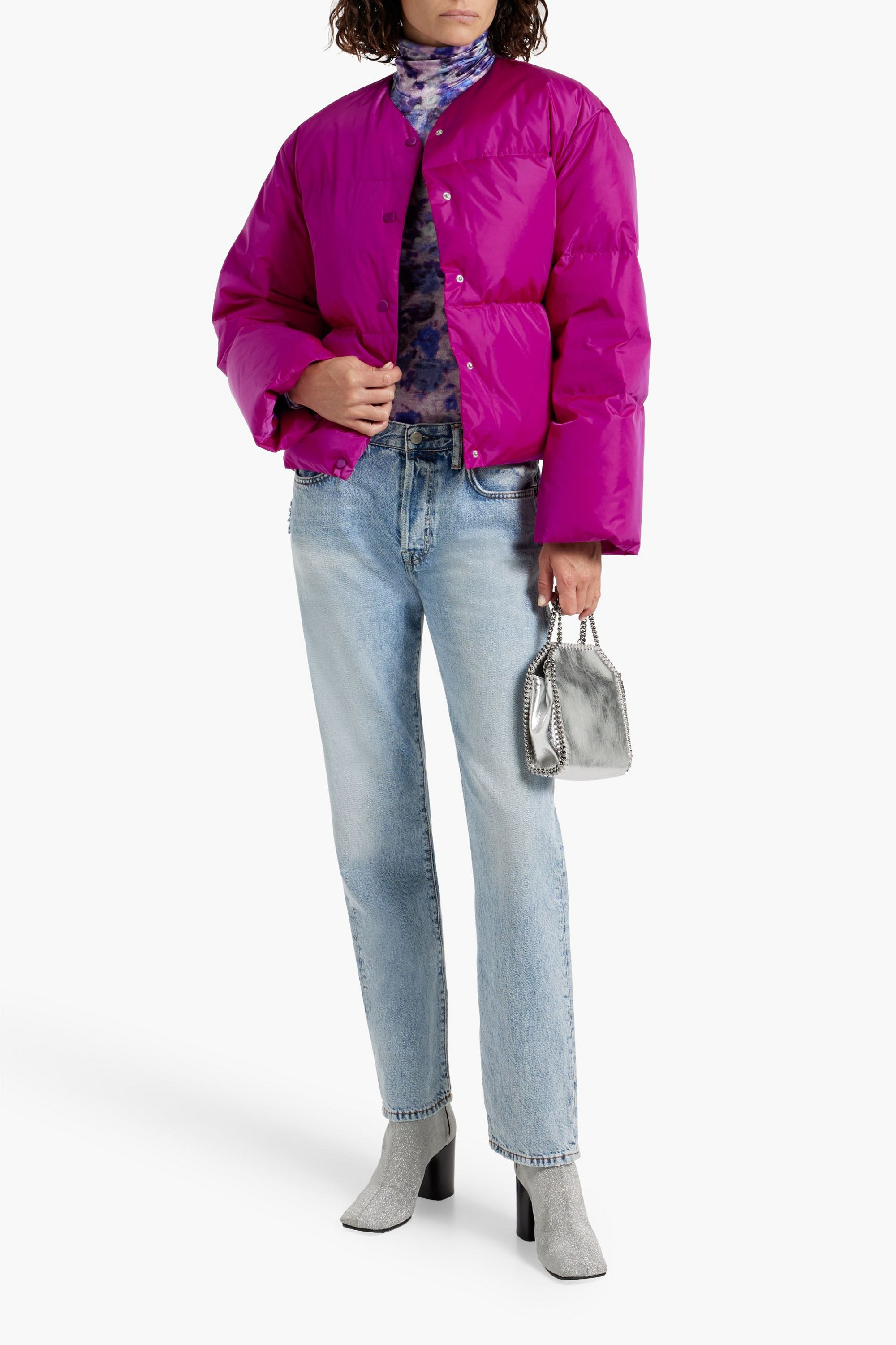 STAND STUDIO Tracy quilted shell down jacket