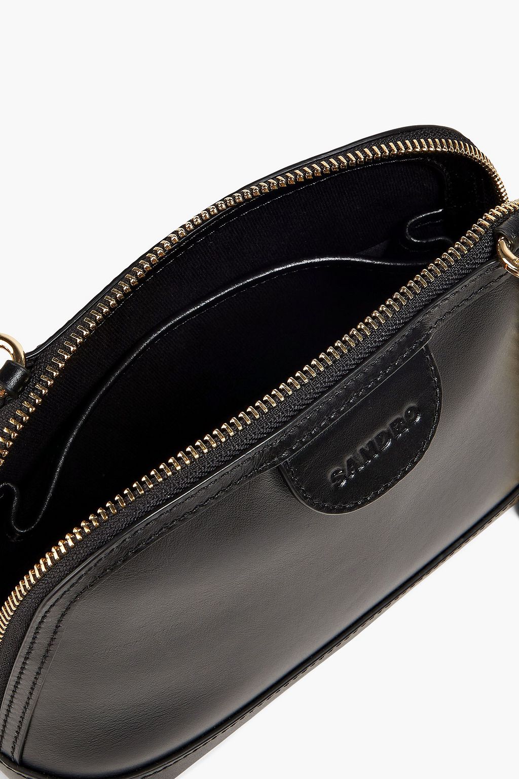 SANDRO Leather cross-body bag