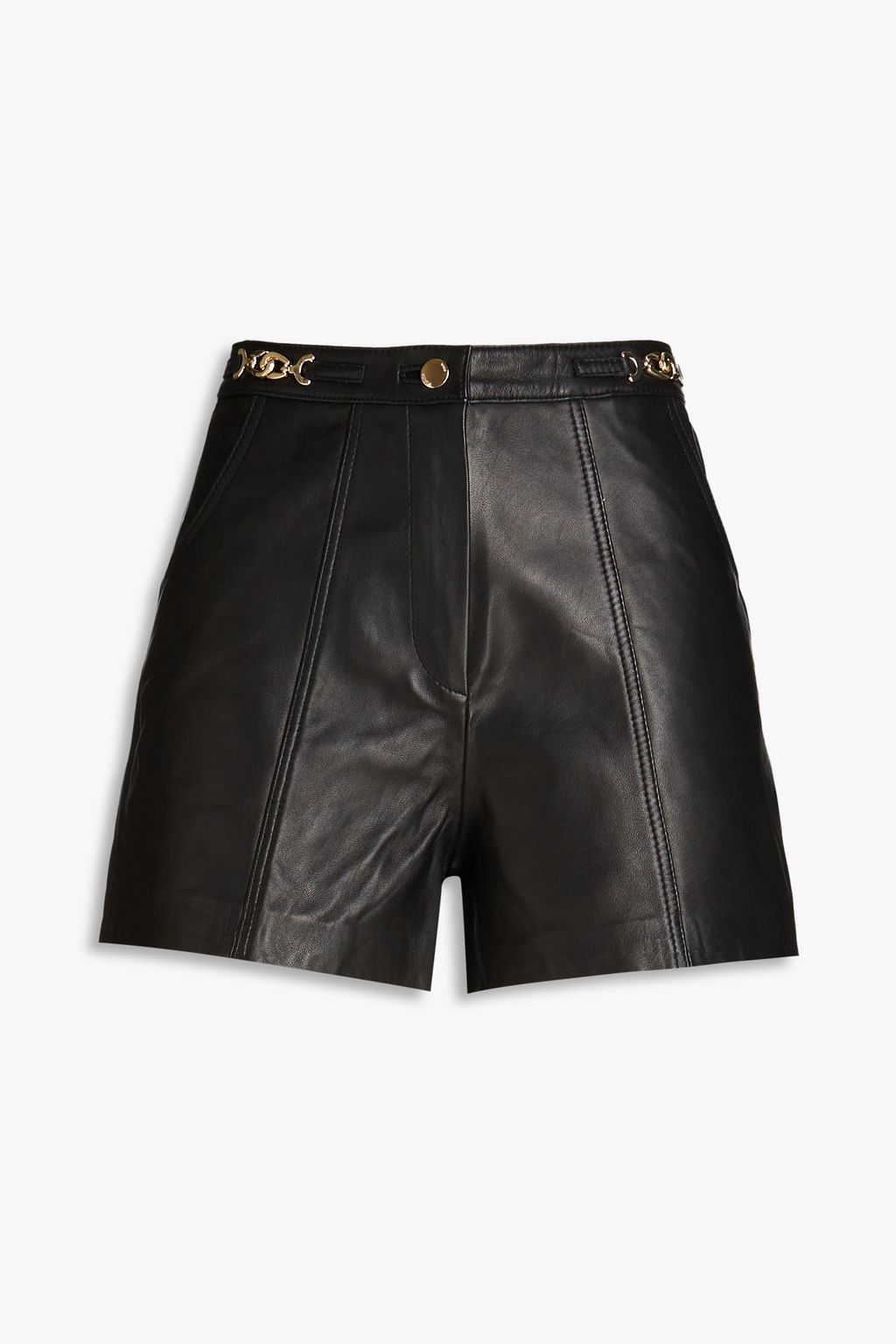 Maje leather shorts 2025