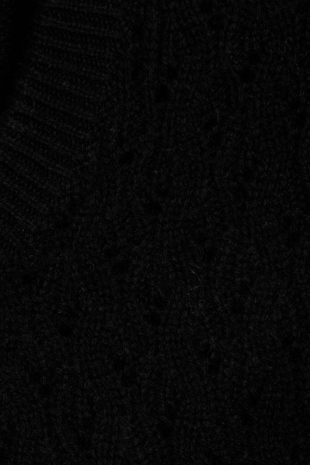 NAADAM Pointelle-knit wool and cashmere-blend sweater