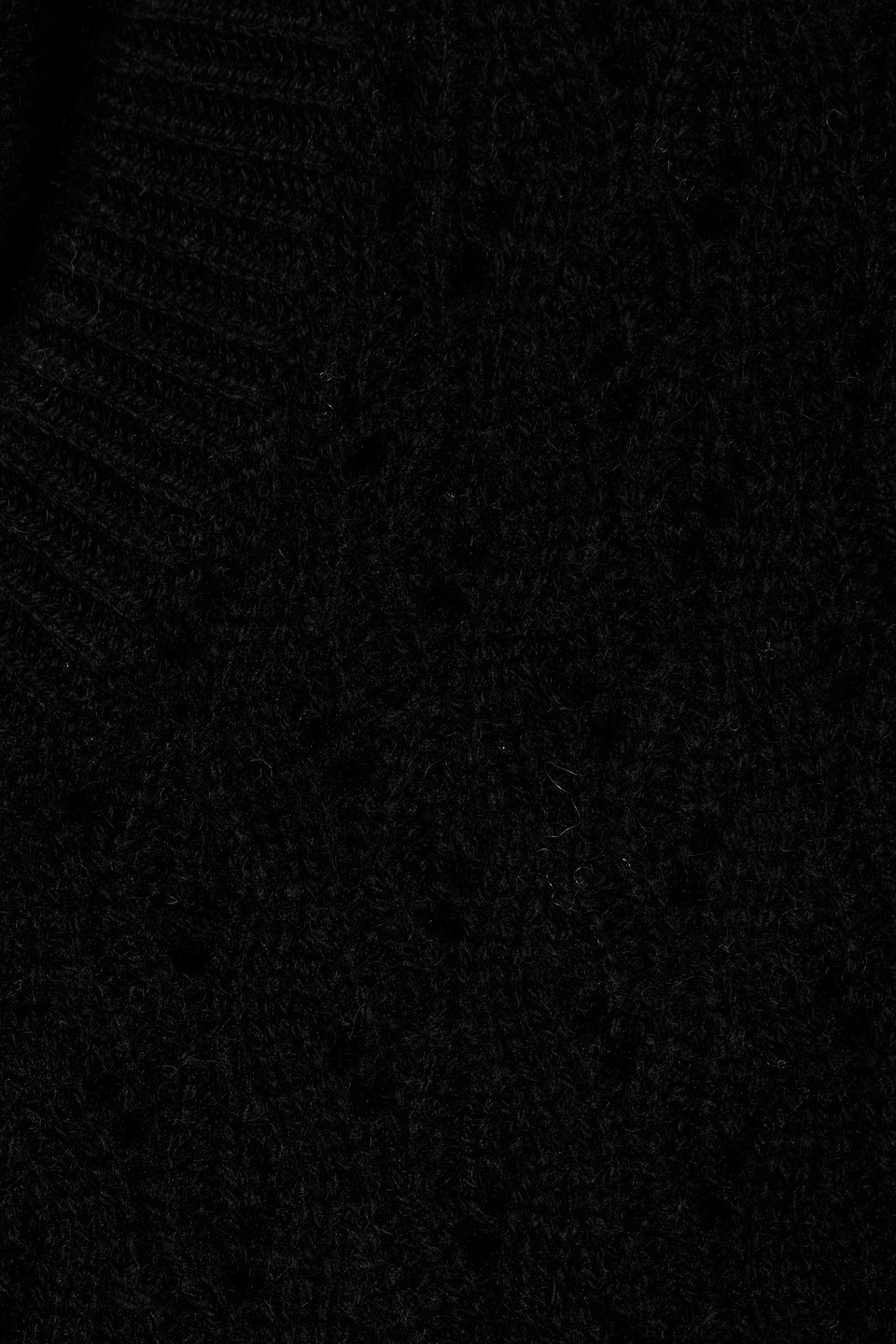 NAADAM POINTELLE-KNIT WOOL AND CASHMERE-BLEND SWEATER