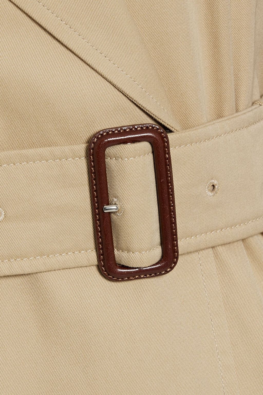 BURBERRY コットンギャバジン トレンチコート ケープ風