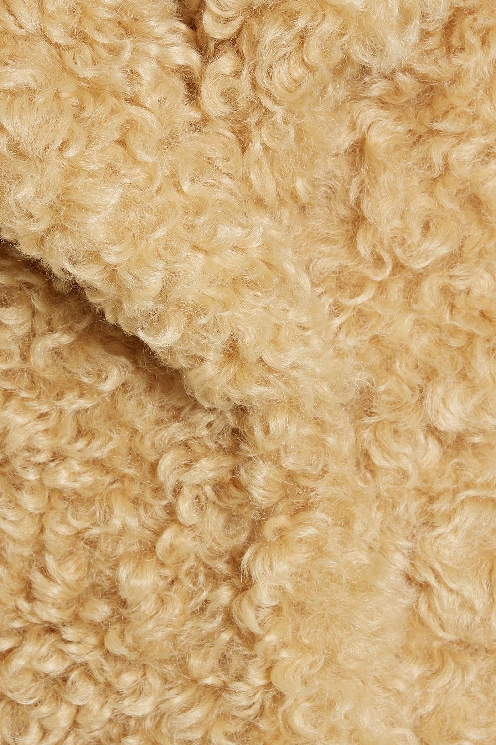STAND STUDIO Camille faux shearling coat