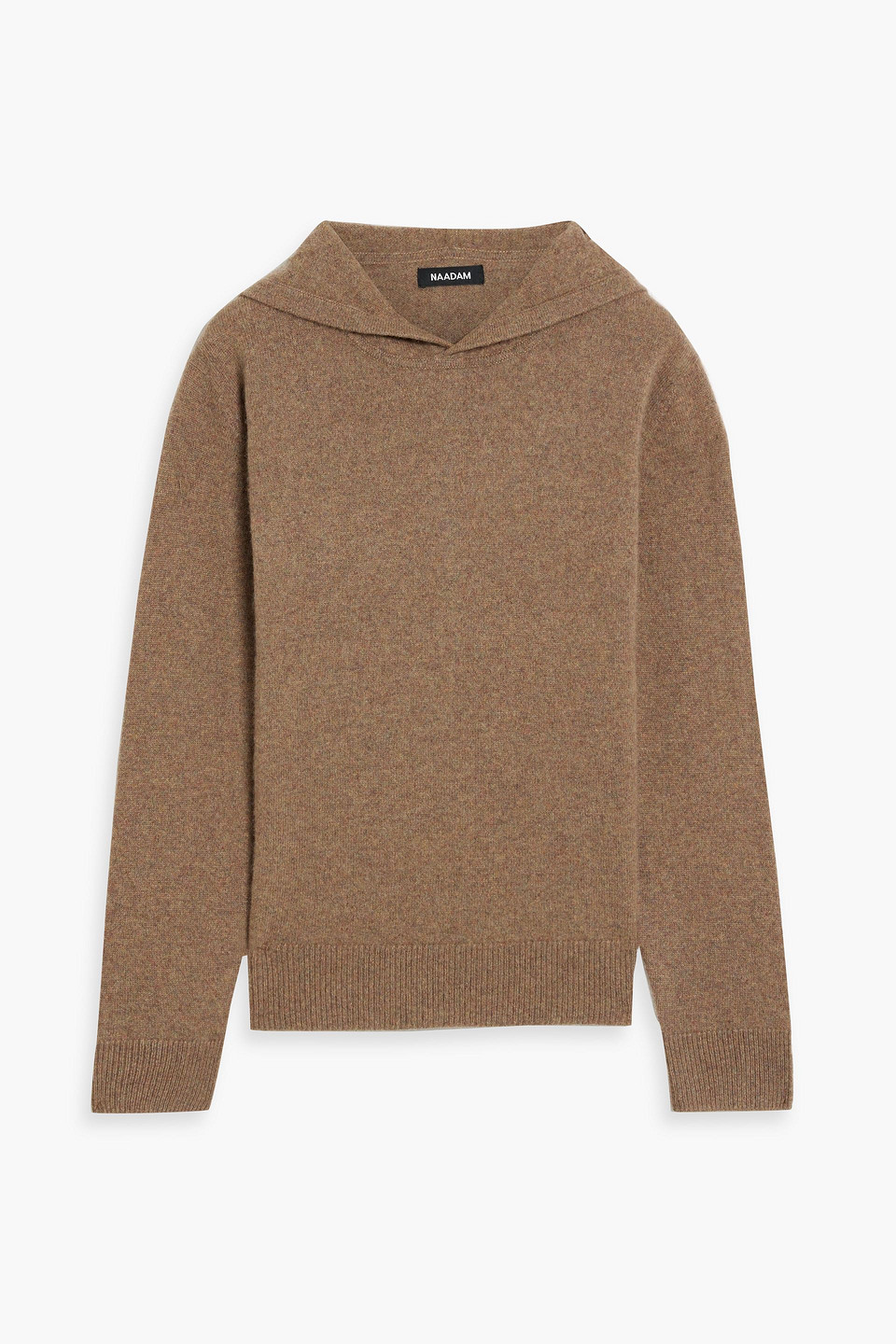 Naadam Cashmere Hooded Sweater In Brown