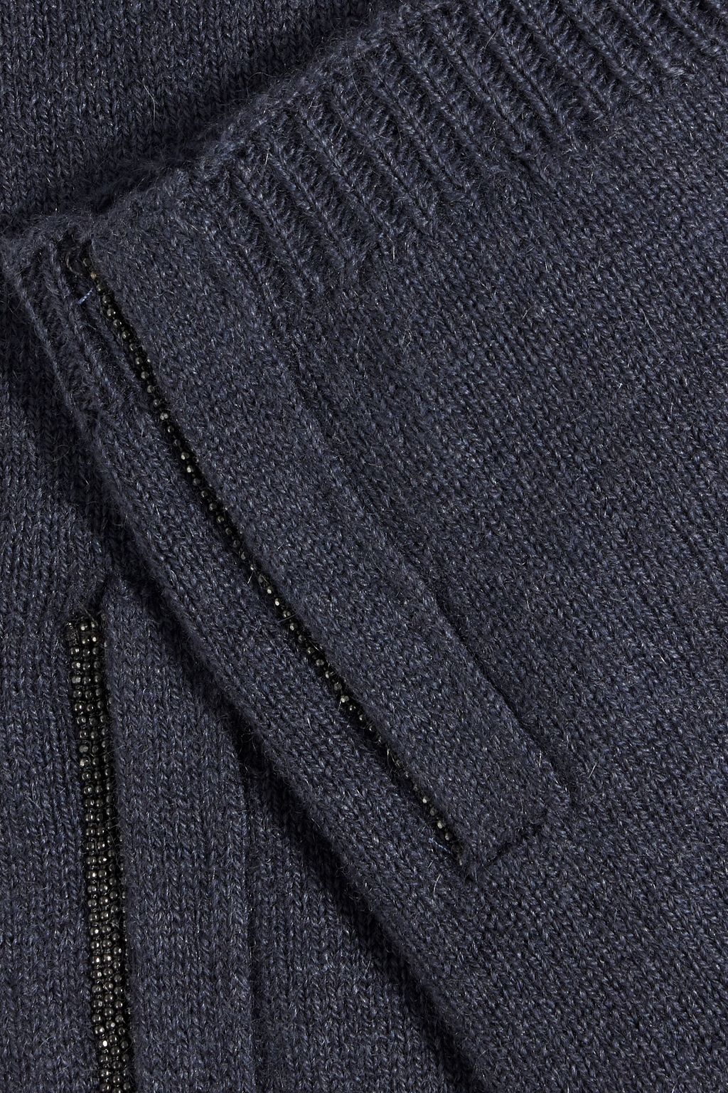 BRUNELLO CUCINELLI Bead-embellished cashmere gloves