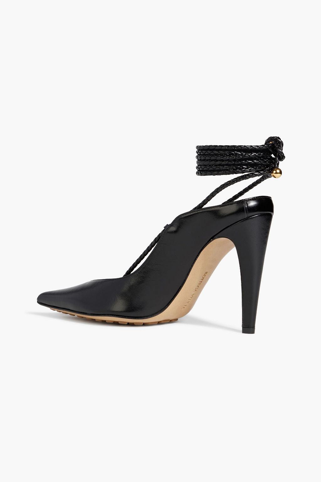 BOTTEGA VENETA Spritz leather pumps