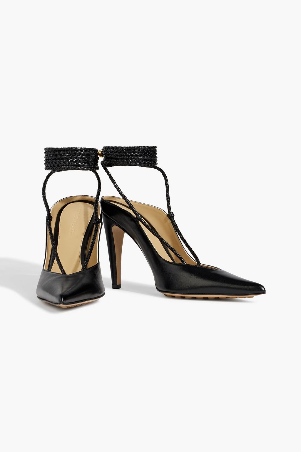 BOTTEGA VENETA Spritz leather pumps