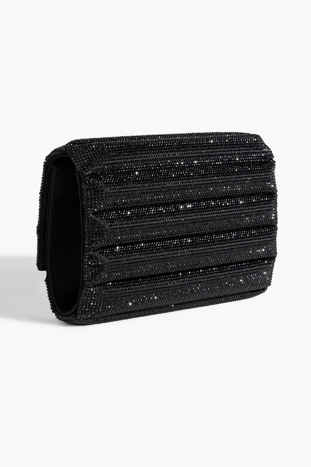 JUDITH LEIBER COUTURE Crystal Pillow embellished satin shoulder bag