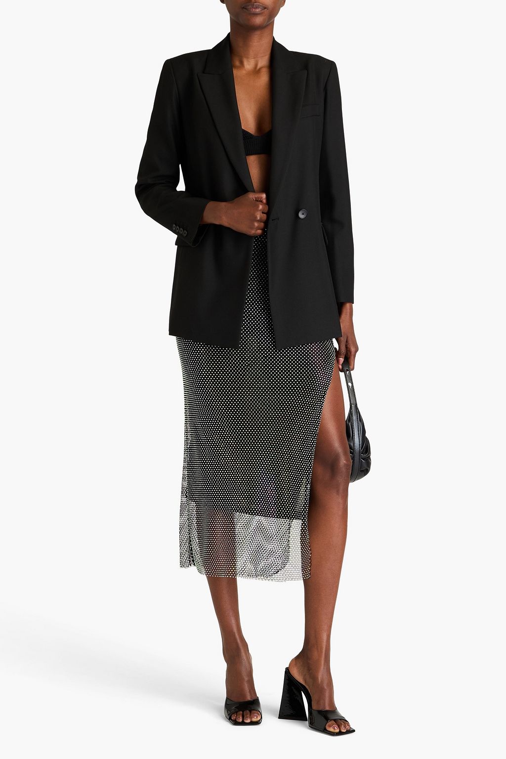 MAJE Twill blazer