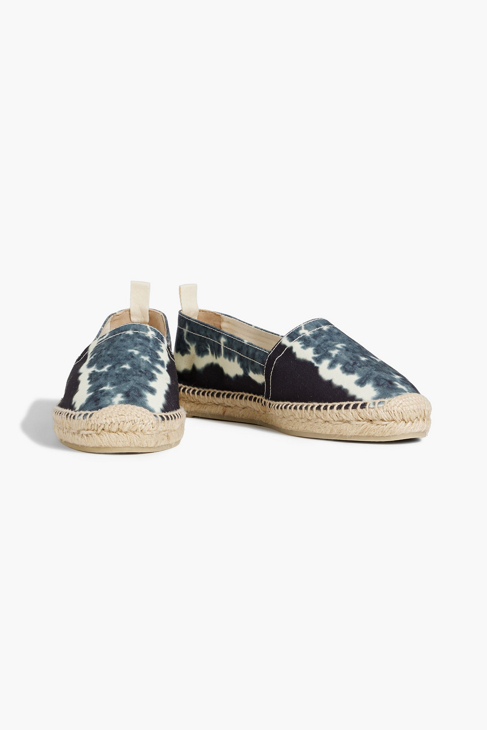 Altuzarra Carina Tie-dyed Canvas Espadrilles In Blue