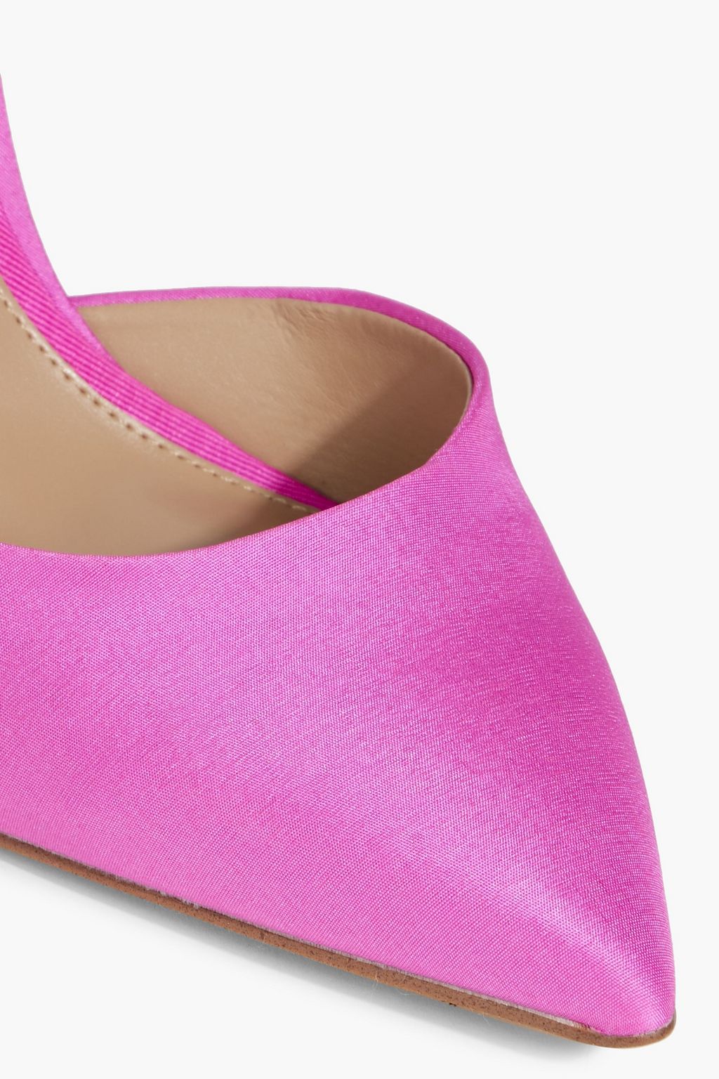 SAM EDELMAN Halie bow-detailed taffeta pumps