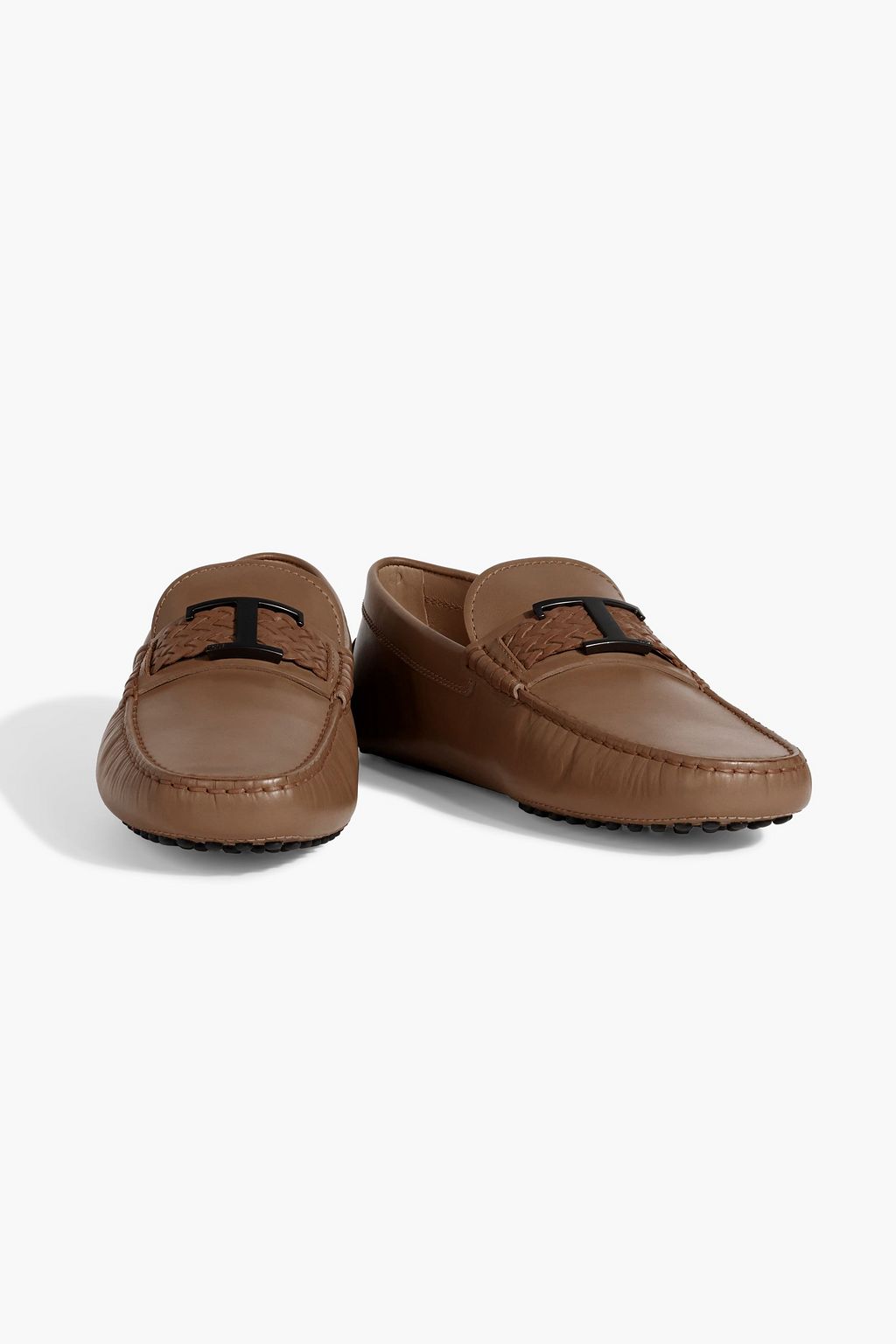 TOD'S T Timeless leather driving shoes