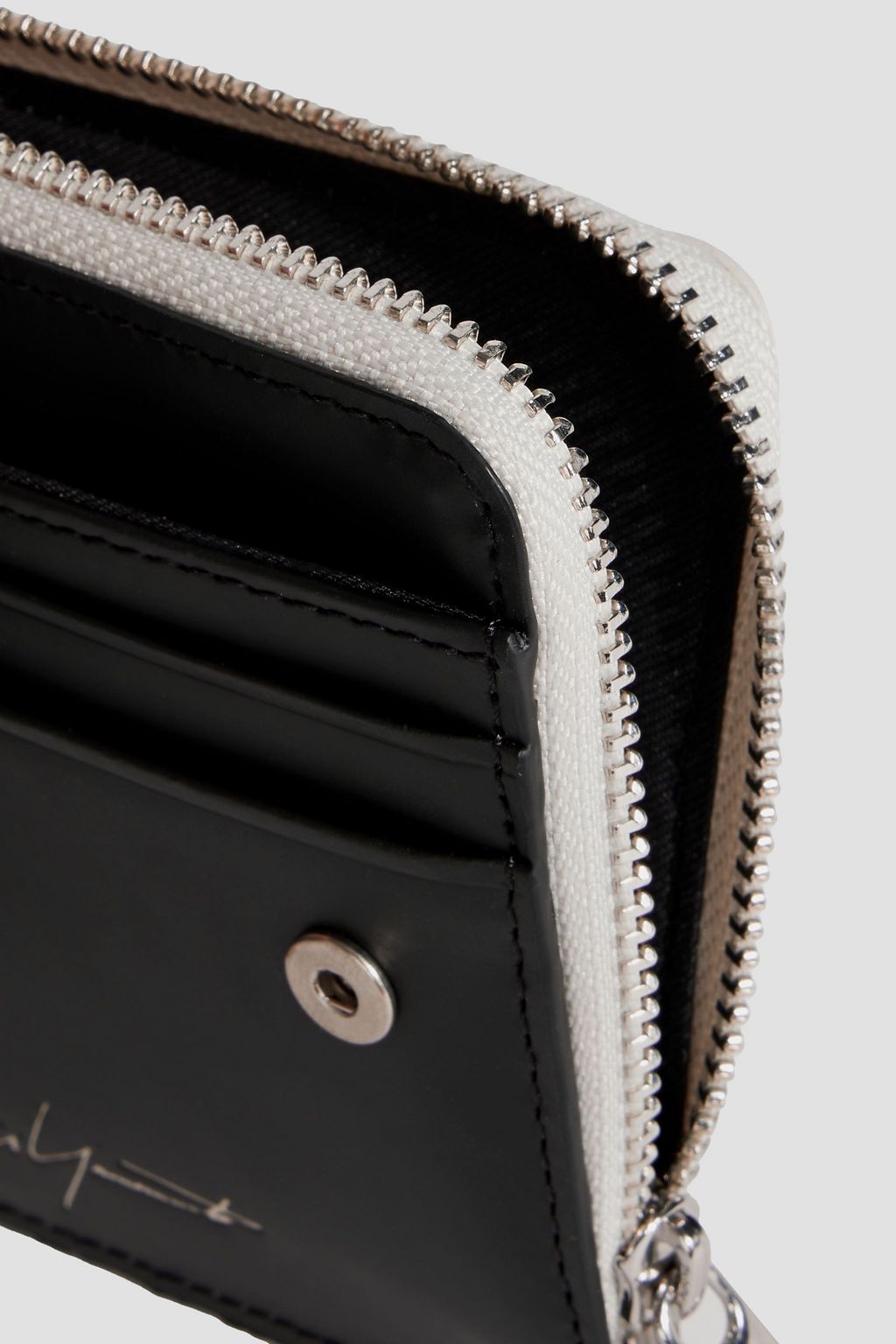 Y-3 Printed leather wallet