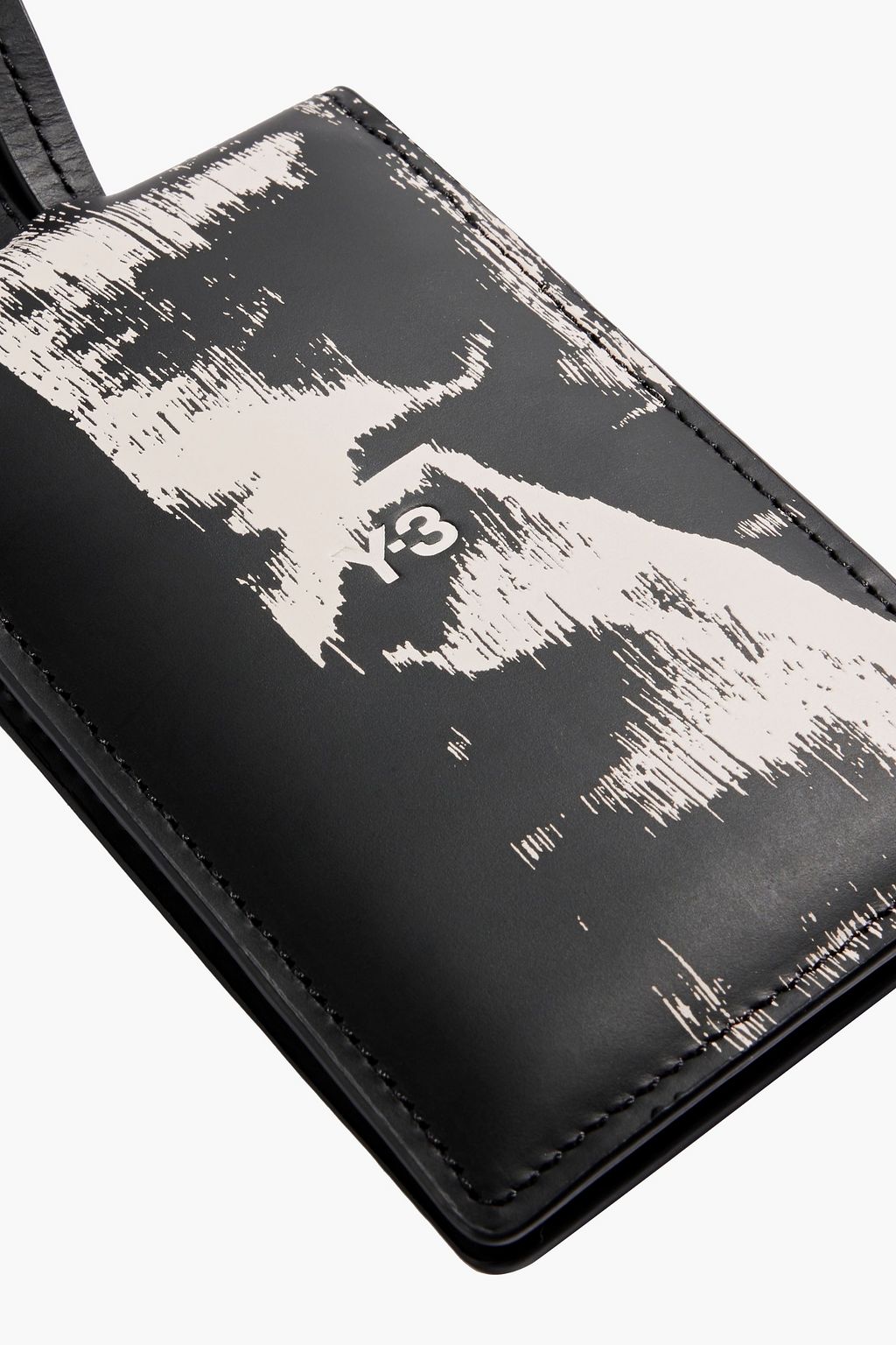 Y-3 Printed leather wallet