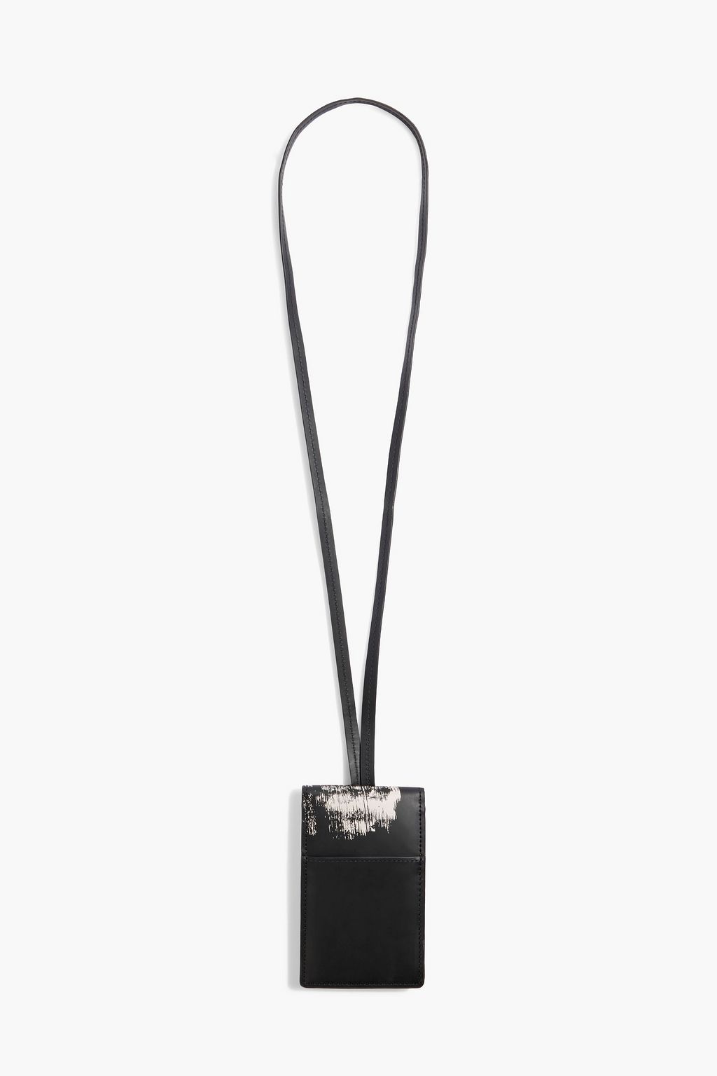 Y-3 Printed leather wallet