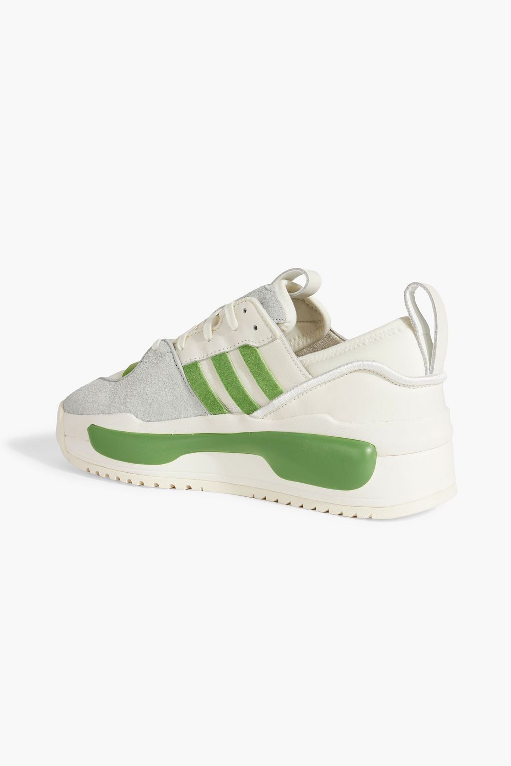 Y-3 Rivalry neoprene, suede and leather sneakers