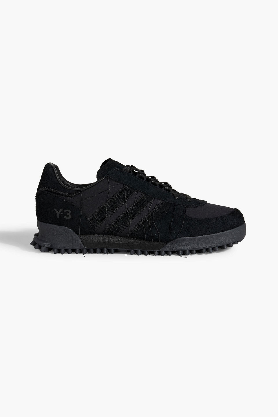 Marathon TR shell, suede and leather sneakers