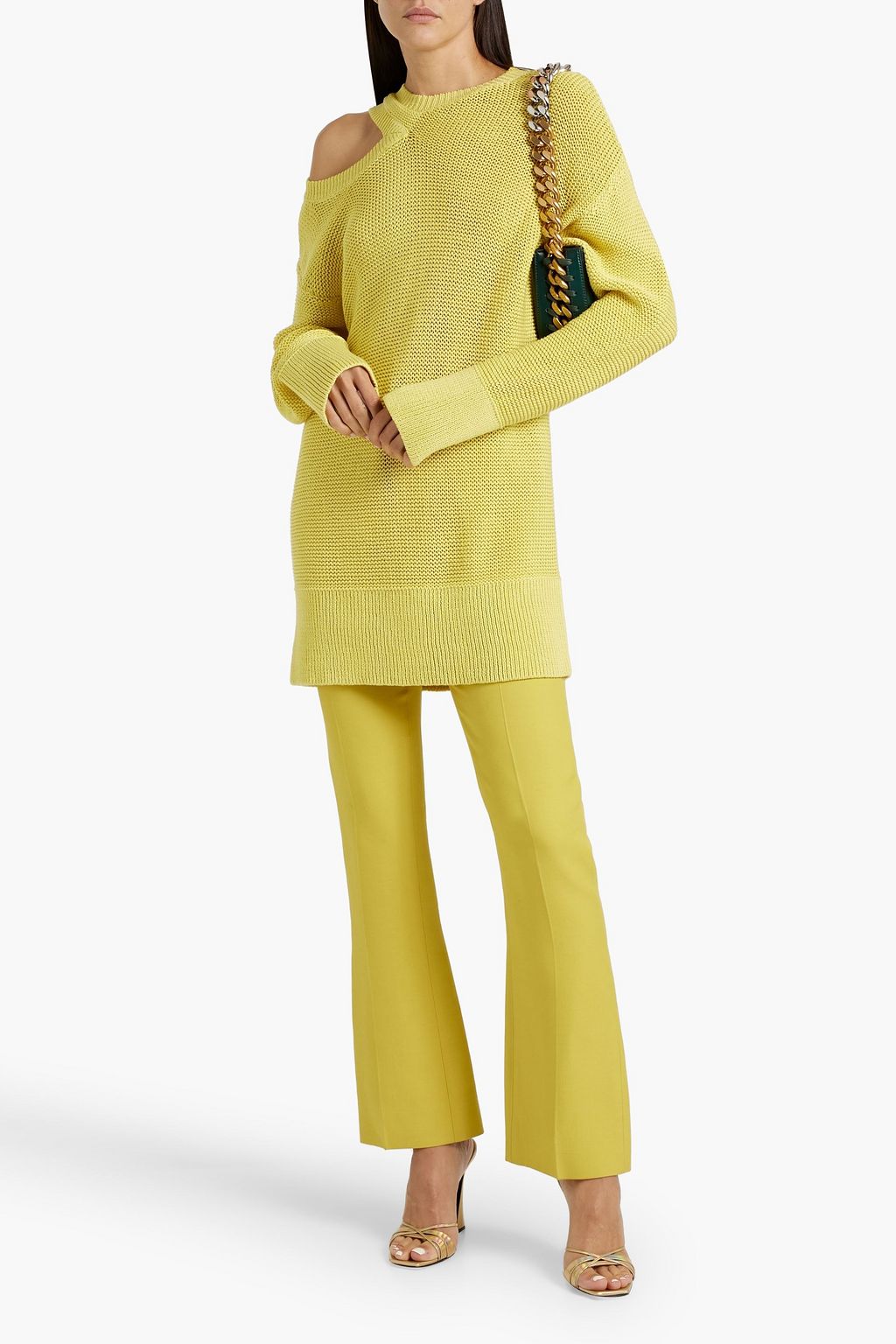 STELLA MCCARTNEY Cutout cotton sweater