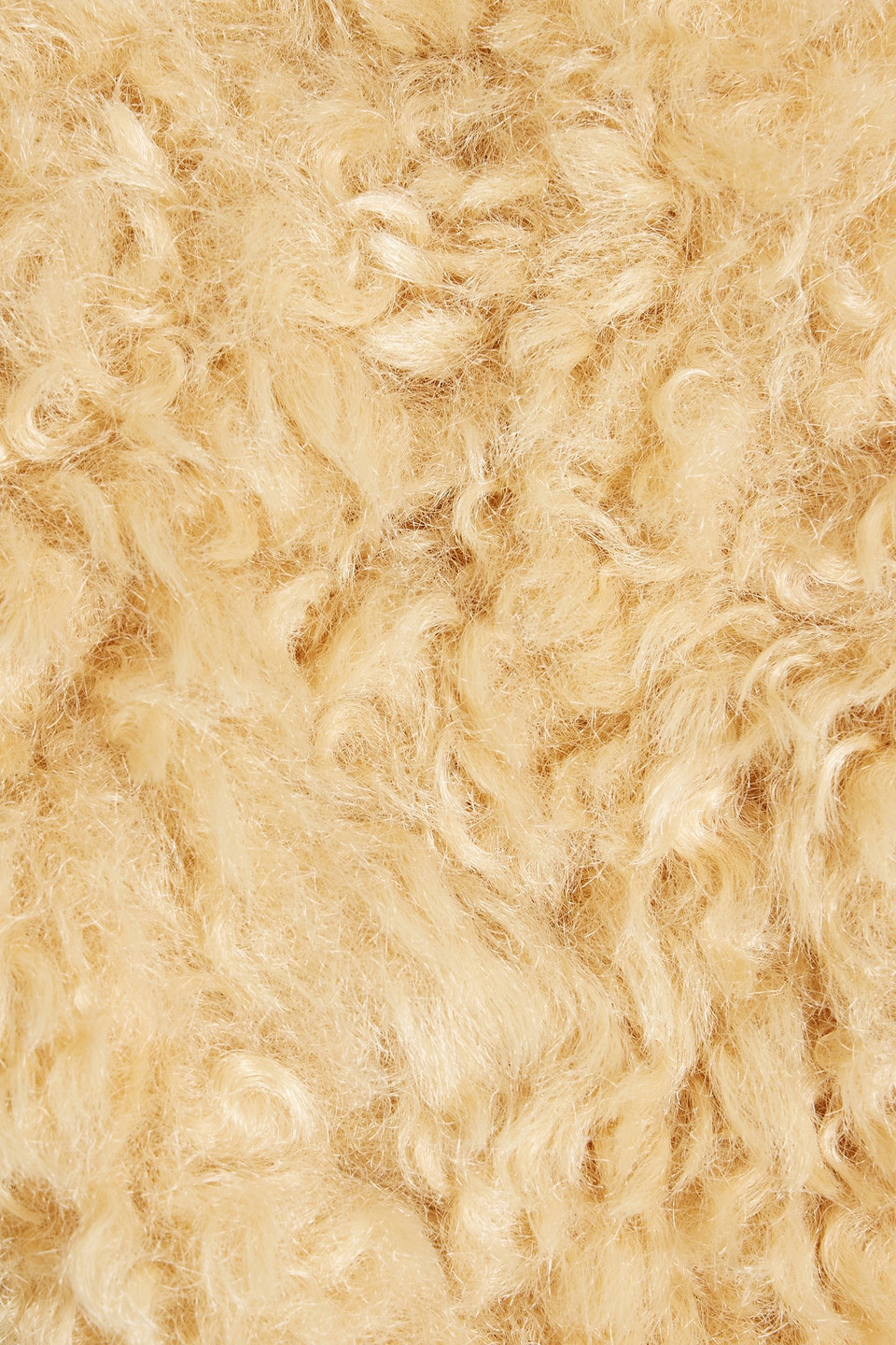 STAND STUDIO MAGNOLIA DOUBLE-BREASTED FAUX SHEARLING JACKET